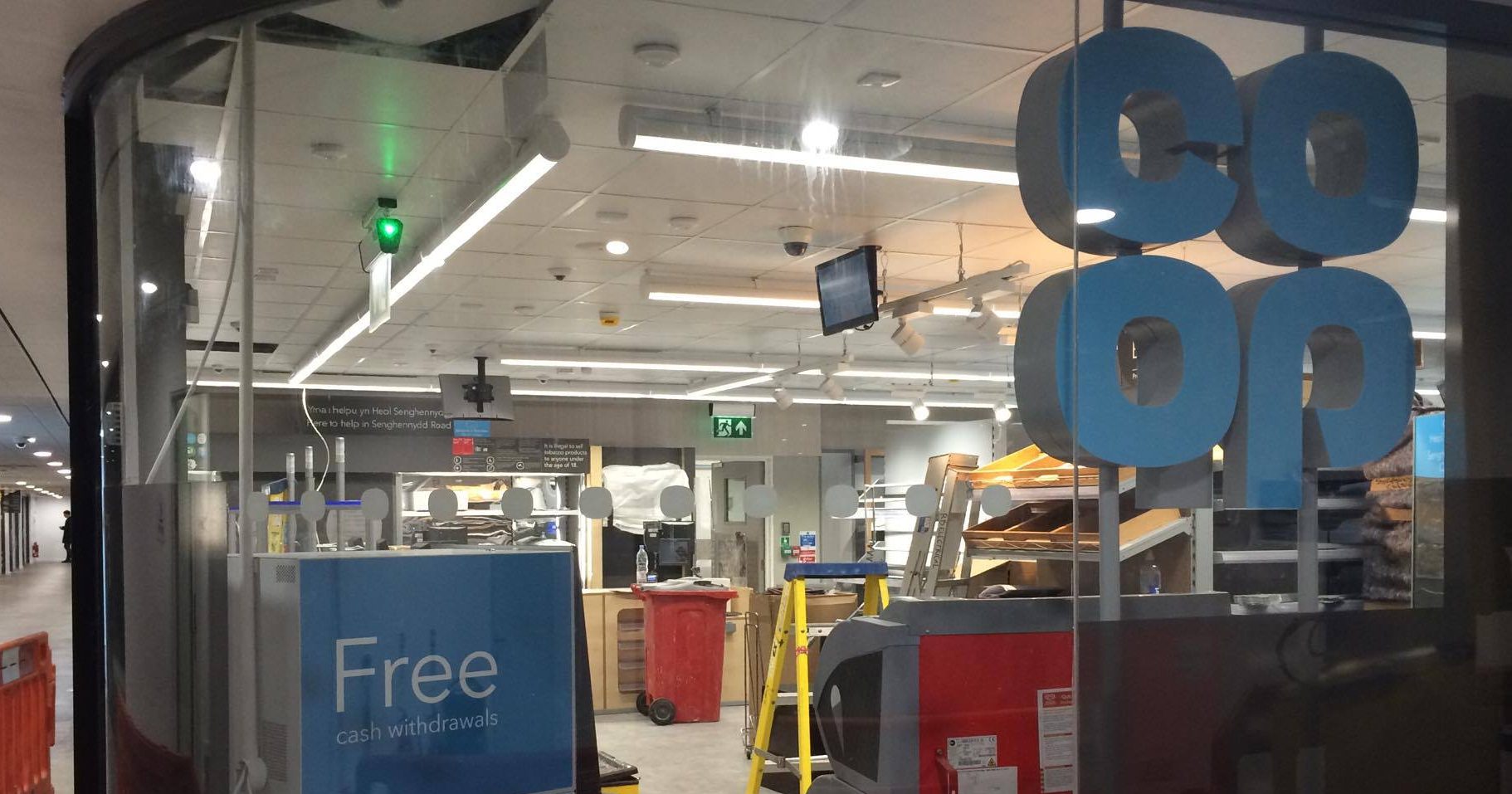 There will be a Coop opening in the SU next week