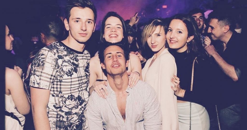 Image may contain: Night Life, Night Club, Club, Party, Person, People, Human