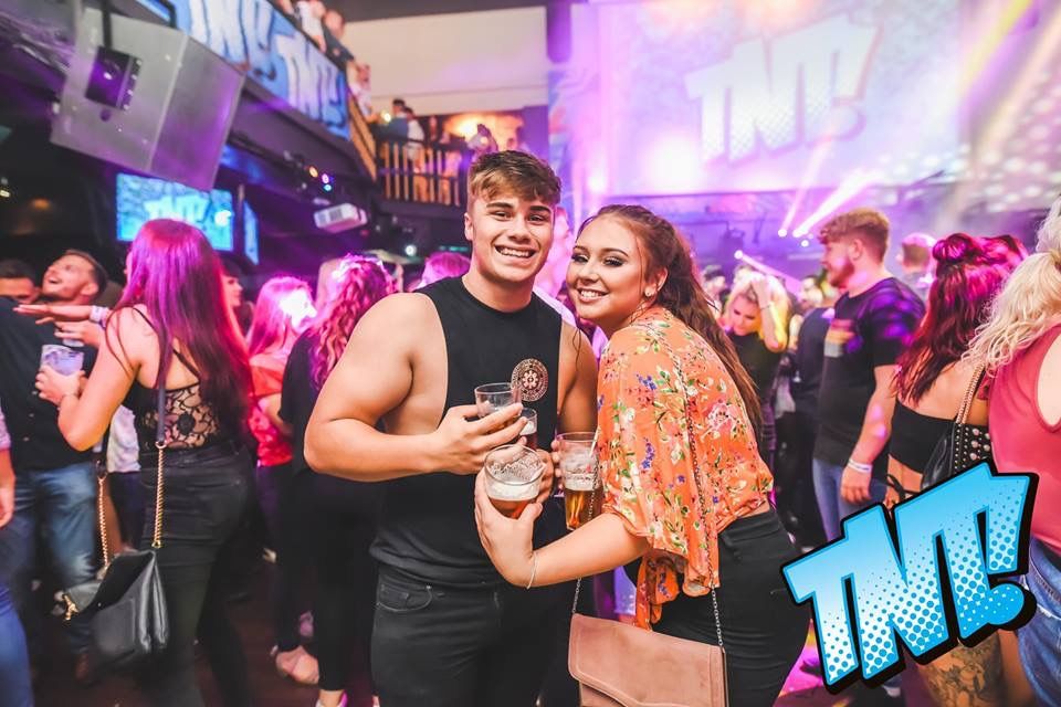 Image may contain: Party, Night Life, Night Club, Club, Person, People, Human