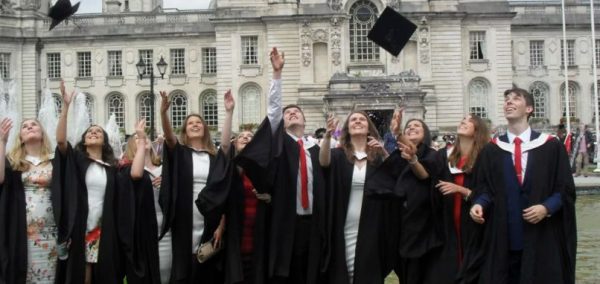 Image may contain: Urban, Human, Person, Graduation