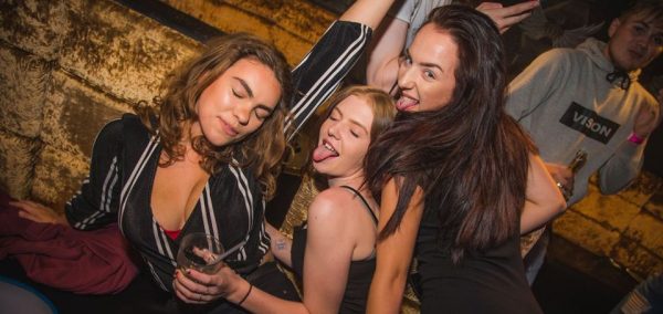 Image may contain: Night Life, Night Club, Club, Person, Human, Party