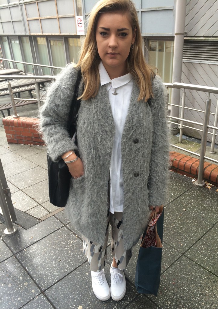 Lucy Robb, Fashion Design. Coat is from Zara