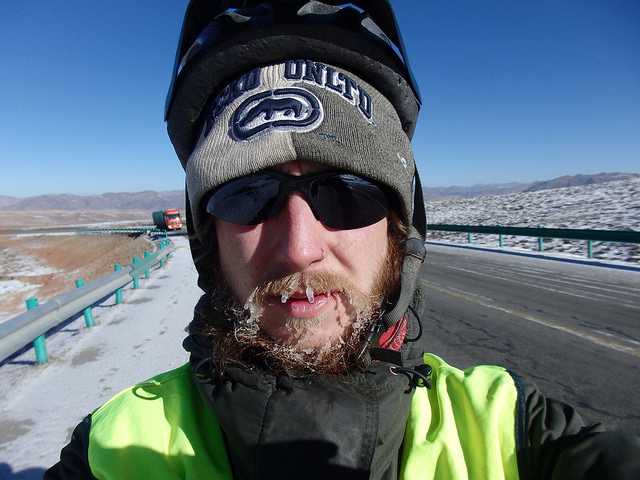 One struggle was JKB's battle with his ice beard