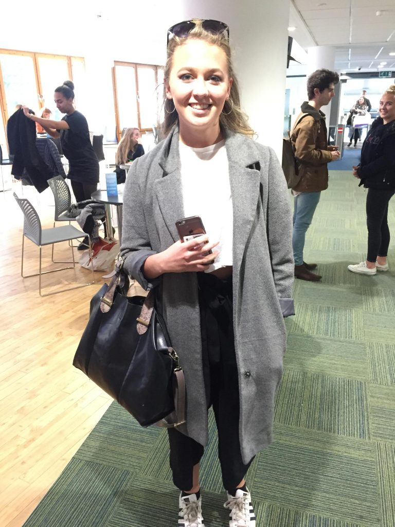Emilie Hood. Coat is Zara and sunglasses are from Ebay
