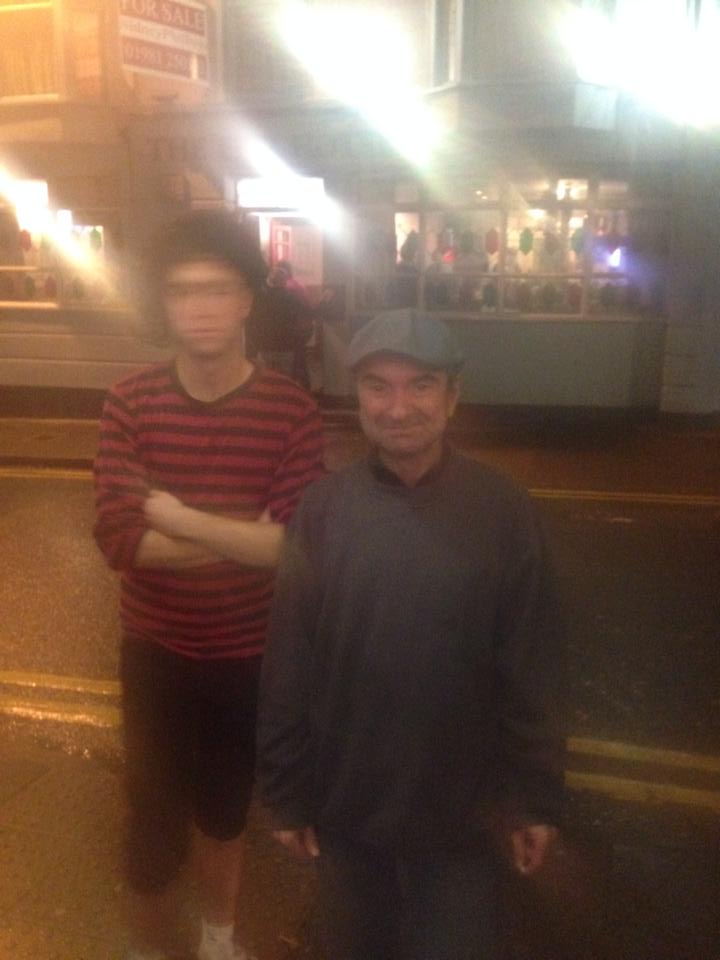 "The little guy with the hat" - Mr Lip Lickin'