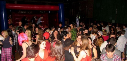 Living the dream: not having to worry about what you did at bop last night.