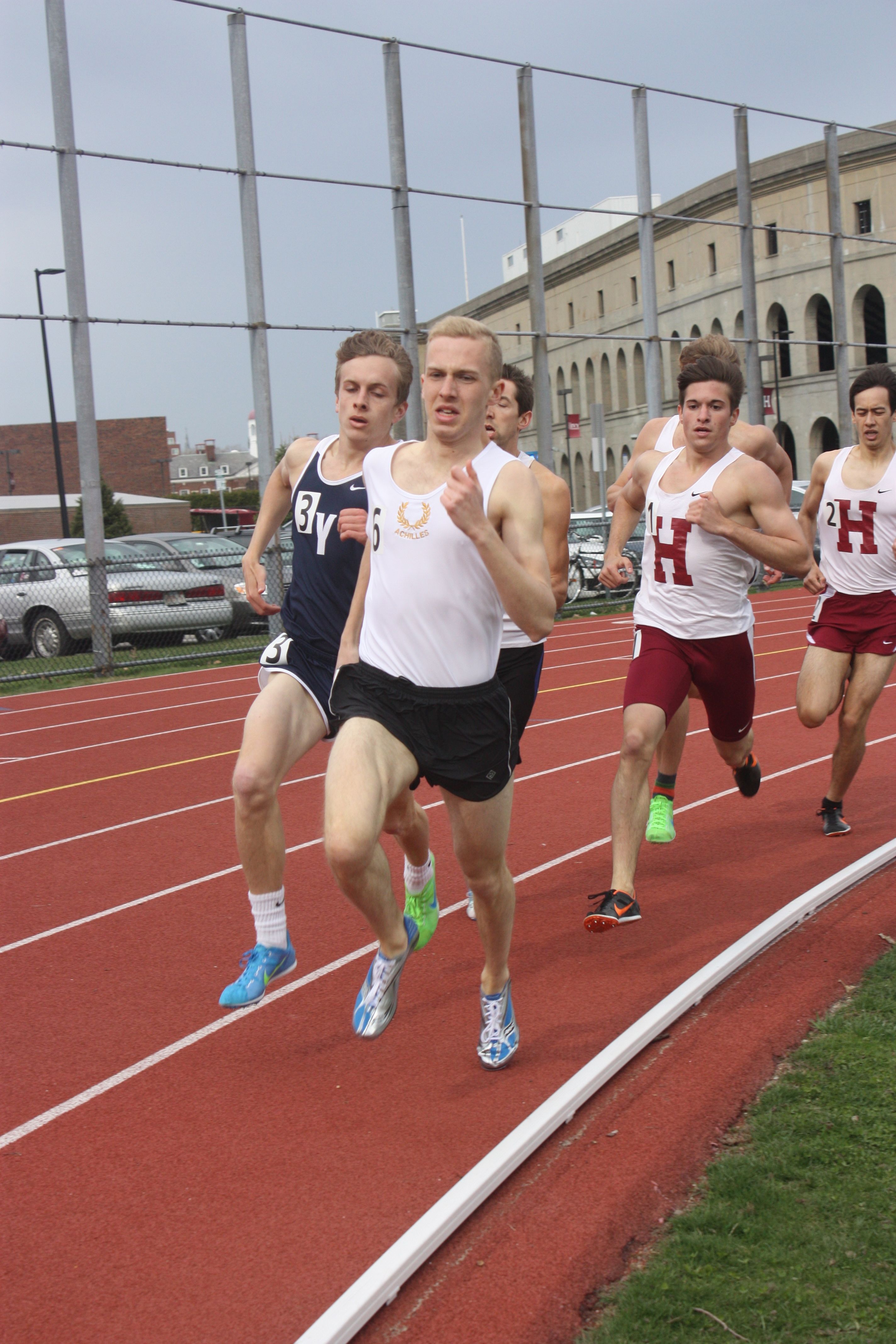 Lewis Lloyd leads the pack
