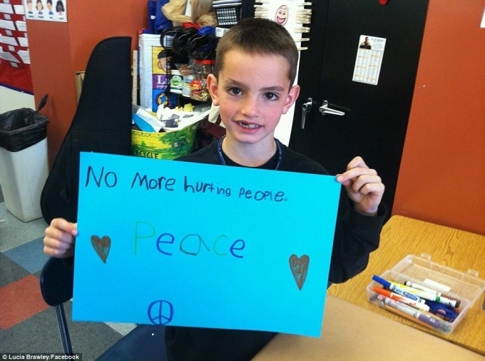 Eight-year-old, Richard Martin, was among those killed by the Bostom bombs.
