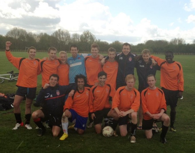 The Victorious - and very good looking - Fitz team.