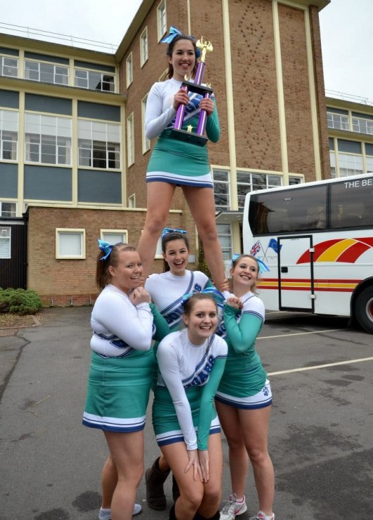 GDBO: Cougars celebrating their Varsity win