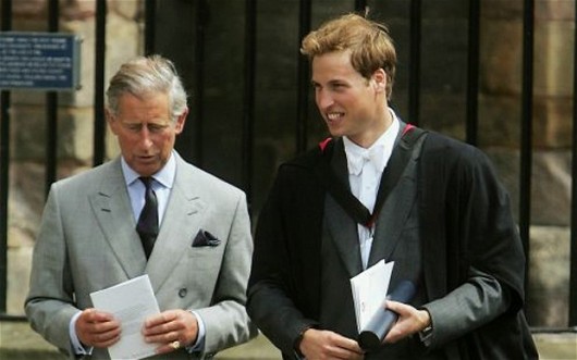 The Prince Graduated from St Andrews