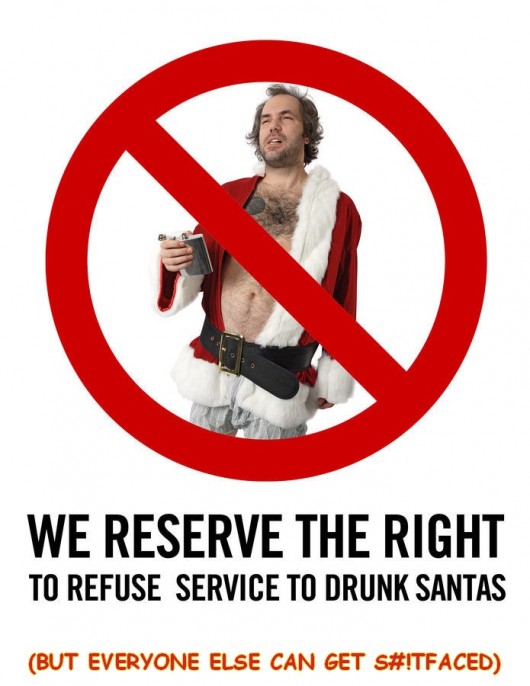 Setting the example for Santas far and wide