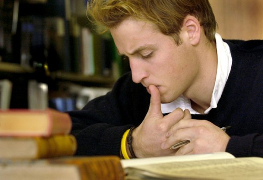 The Prince will have to study hard