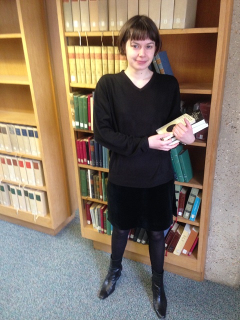 Josie, MML at Caius. She tells us this is her "Emma Thompson" vibe.