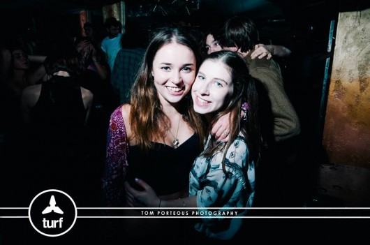 Contented students at Fez in Michaelmas