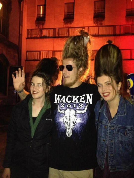 Big commitment...bigger hair.