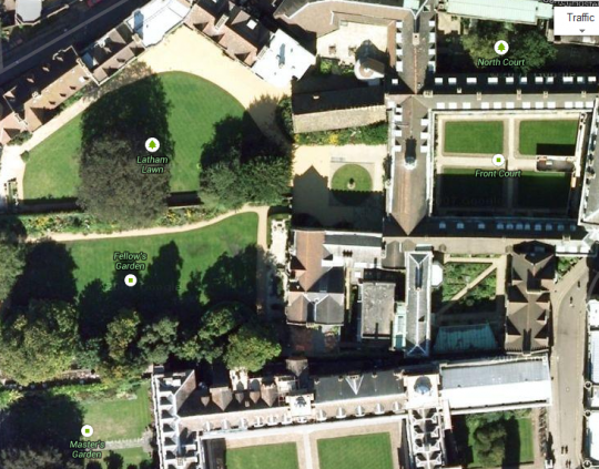 Tit Hall from the skies - can 2000 really fit in there?