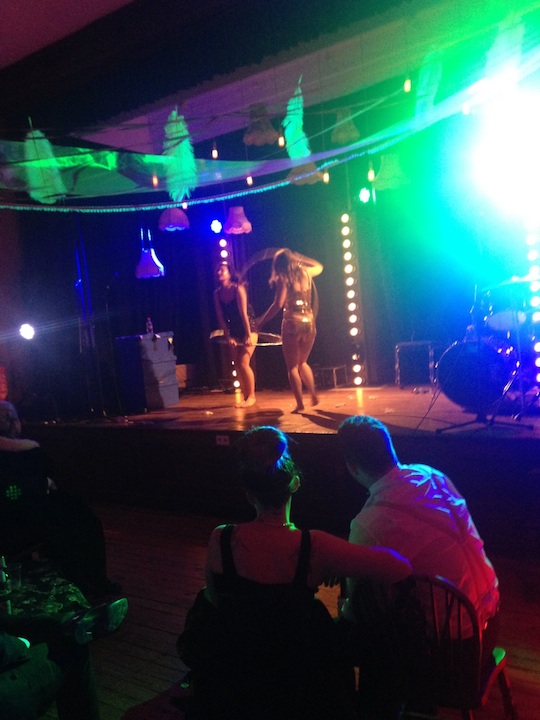 The Cabaret displayed showed some impressive circus skills
