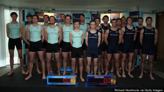 With height and weight, Cambridge are looking good. Getty Images