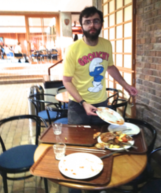 The T-shirt says it all