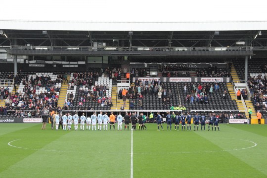130th Football Varsity Match. Craven Cottage.