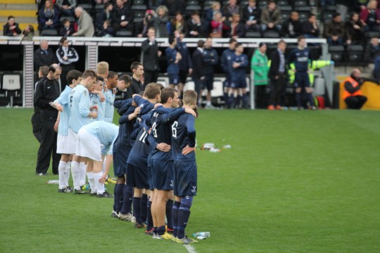90 minutes and goalless, it was going to penalties.