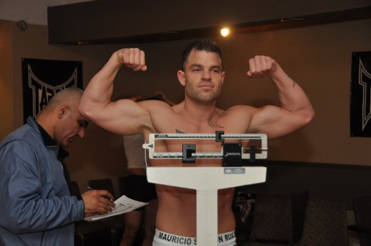 The traditional weigh-in was edged by the sizeable Green Monsters