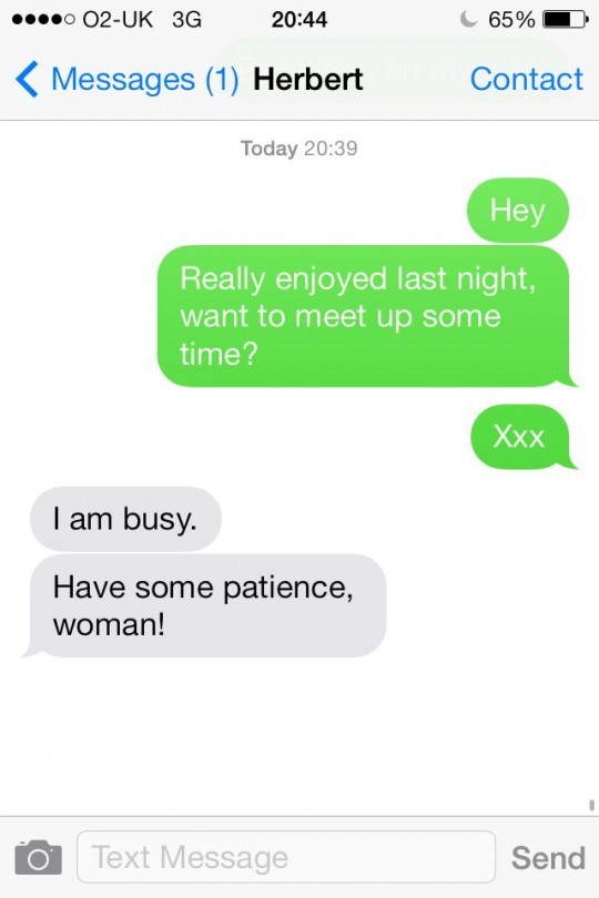 Sometimes no reply is better...