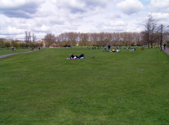 Jesus Green in the day