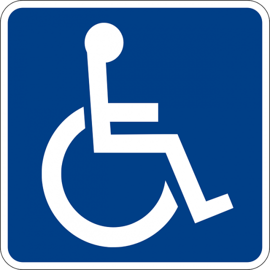 Faceless wheelchair user... is this all you see?