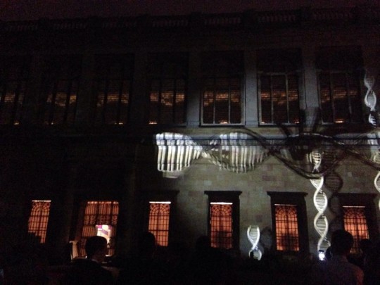 The light show looked less shit in real life, honest