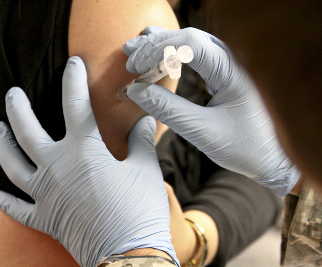 Artist's re-enactment of Charlotte's medical examination
