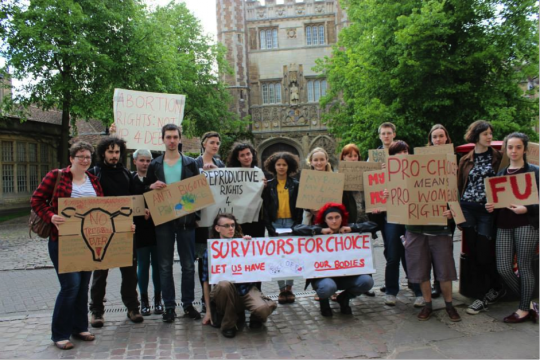 Hey, we’re first years. We just bear an extraordinarily strong resemblance to the people who argued that some things are “not up for debate” outside Trinity last year.
