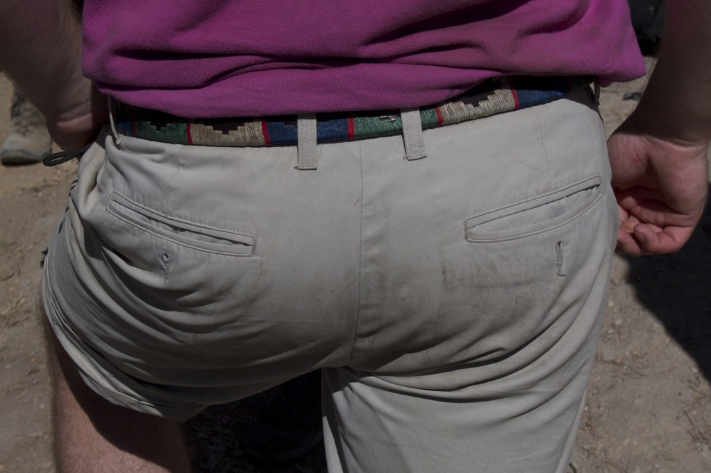 The subtle hint of the public school belt