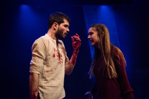 Laura Waldren and Tom Russell as the Macbeths