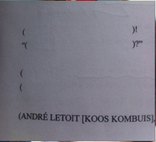 English exam question from last year. It is a poem describing a student’s brain when they think about exams