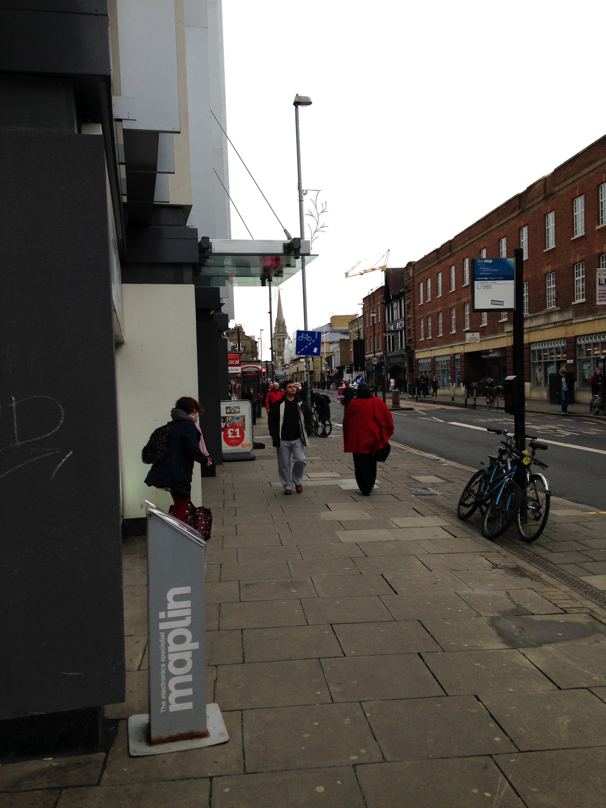 St Andrews Street, where I met Nathan.