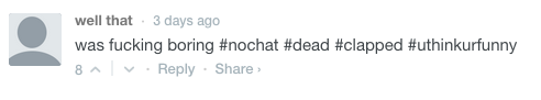 Constructive criticism at its best