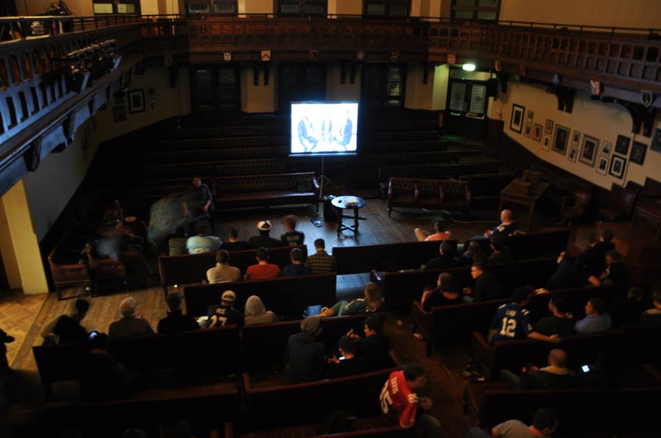 Watch the game in on of Cambridge's most famous locations