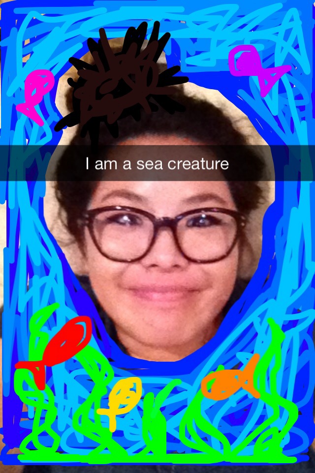 sea creature snapchat