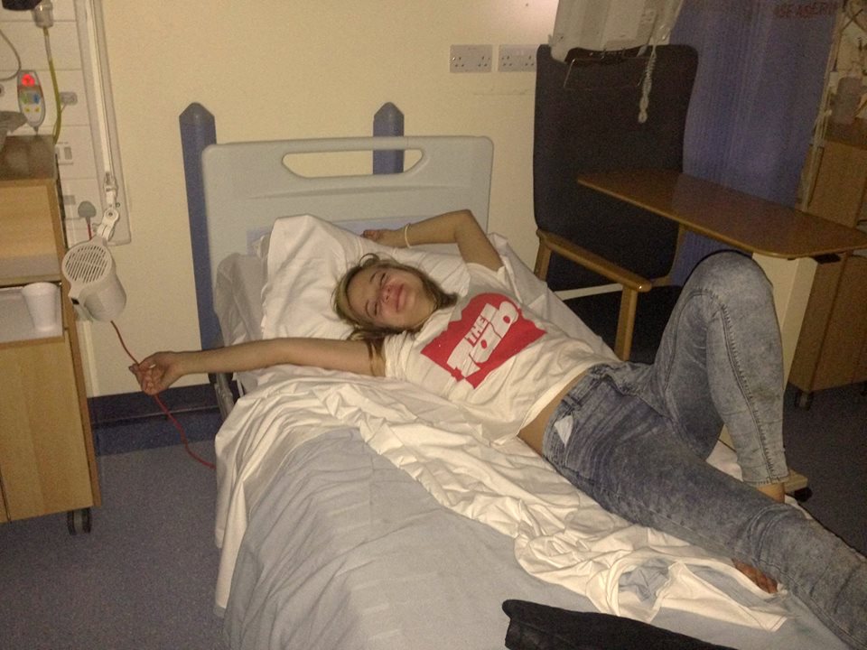 We spend our bloodmoney on booze and end up in hospital on da regs