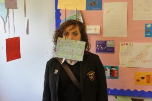 Inconspicuous school days.