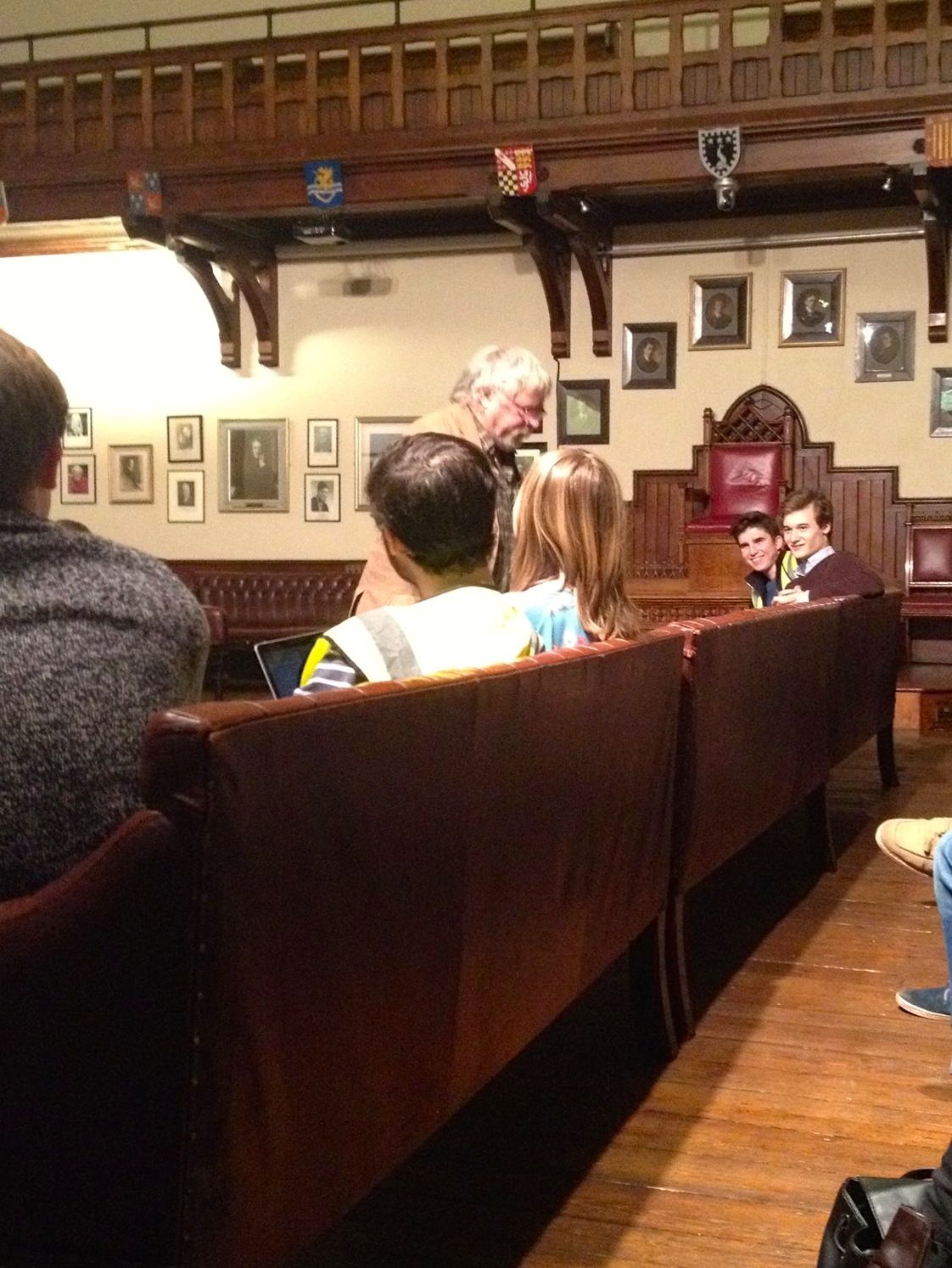 A blurry Bill Oddie