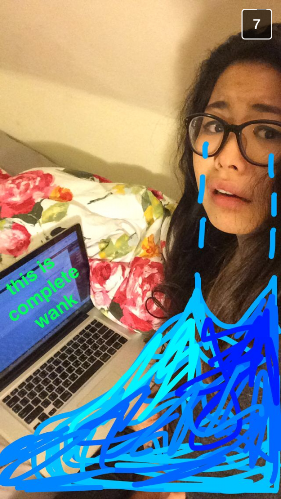 drowning in an ocean of my own inadequacy