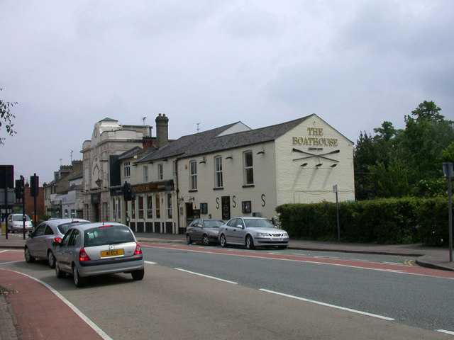 The scene of the blaze