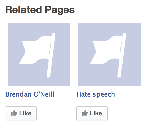 People who like 'Spiked' on Facebook also like these things. Very interesting.