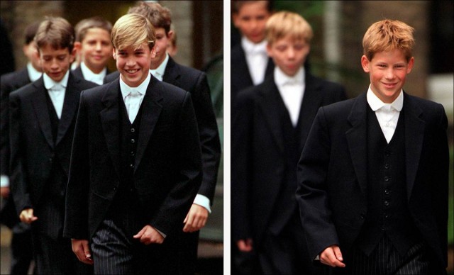 Not everyone went to school with Wills and Harry