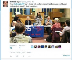 THAT Hustings got personal
