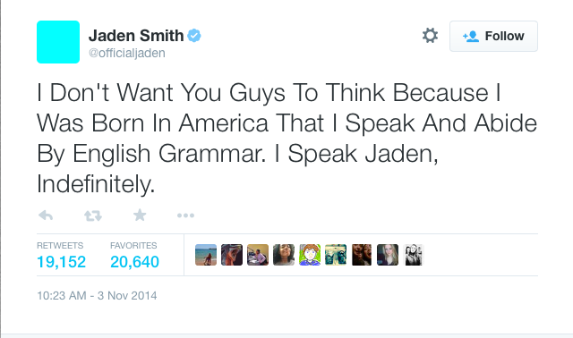 Jaden: the language of the future