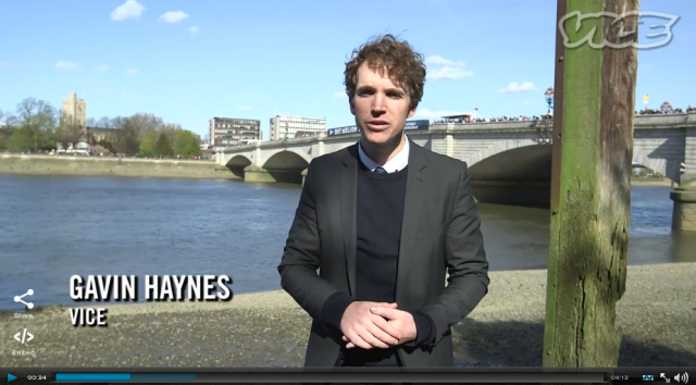 Gavin telling us about boats and posh people